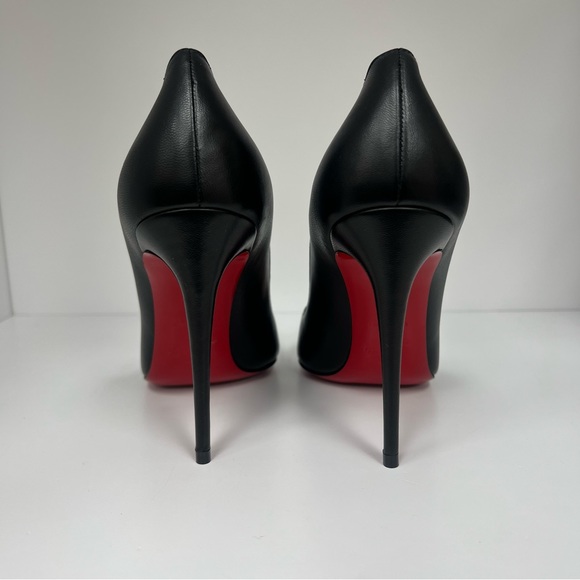 Christian Louboutin Pigalle Plato 100 Patent Leather Pumps - Picture 4 of 15